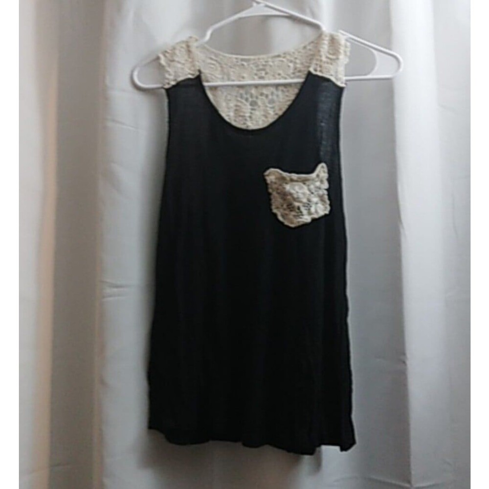 Rue 21 medium macrome back tank top y2k Size M
